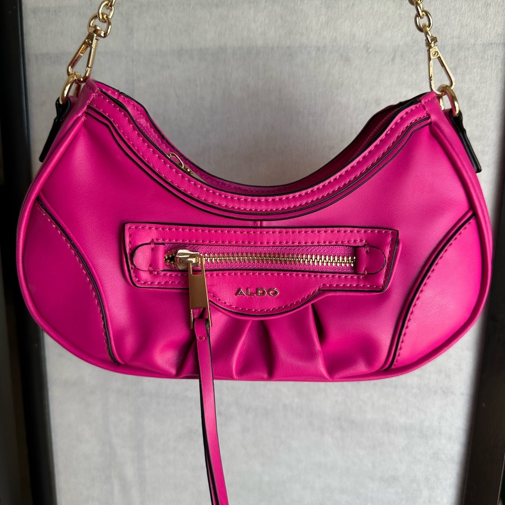 Aldo Pink Leather Women's Bag